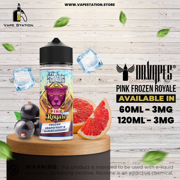 The Frozen Series Pink Frozen Royale by Dr. Vapes (E-Liquids) - Vape Station