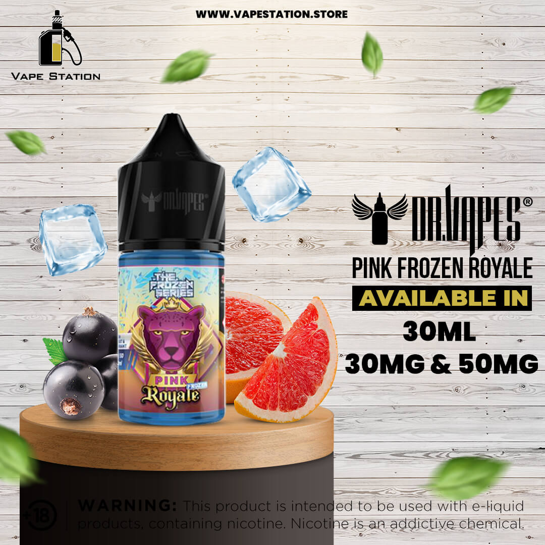 The Frozen Series Pink Frozen Royale by Dr. Vapes (Saltnic) – Vape Station