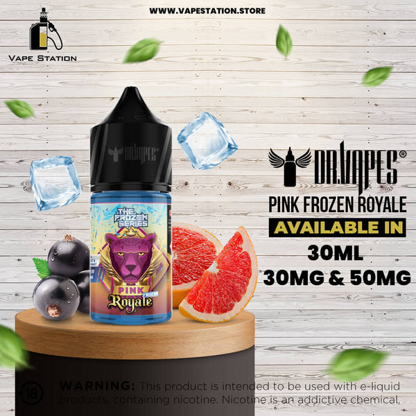 The Frozen Series Pink Frozen Royale by Dr. Vapes (Saltnic) - Vape Station