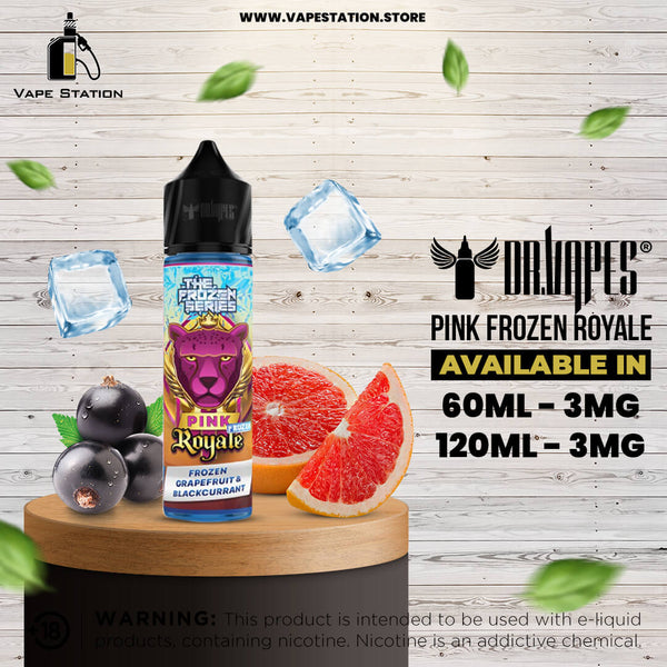 The Frozen Series Pink Frozen Royale by Dr. Vapes (E-Liquids) - Vape Station