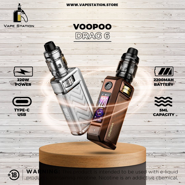 VOOPOO DRAG 6 Mod Kit 220W 2200mAh