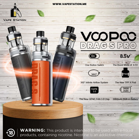 VOOPOO Drag S PRO POD MOD 3000mAh