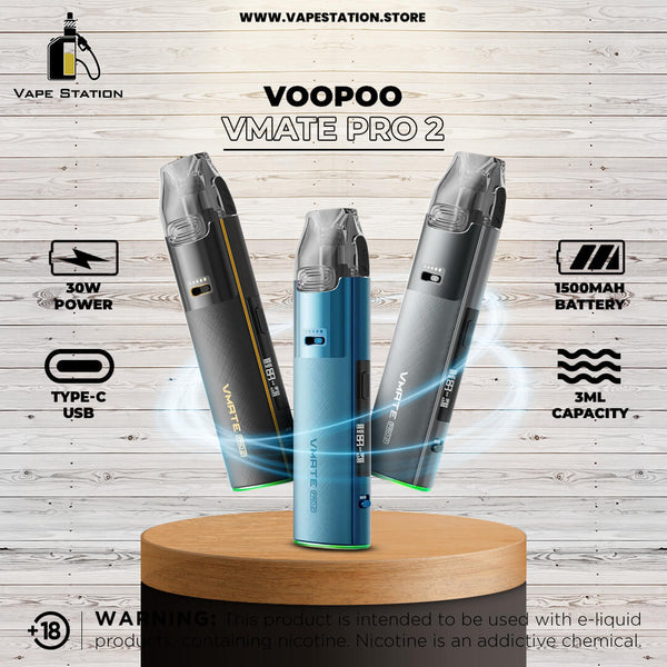 VOOPOO VMATE PRO 2 Pod System Kit 30W 1500mAh