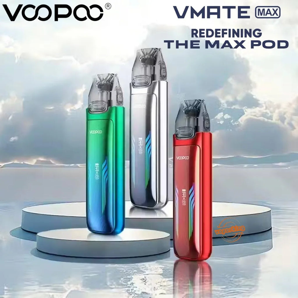 VOOPOO VMATE Max Pod System Kit 1200mAh 30W Vape Station VOOPOO VMATE Max Pod System Kit 1200mAh 30W Vape Station