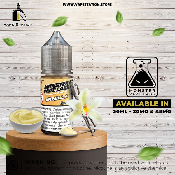 Vanilla Custard Monster by MONSTER VAPE LABS (Saltnic)