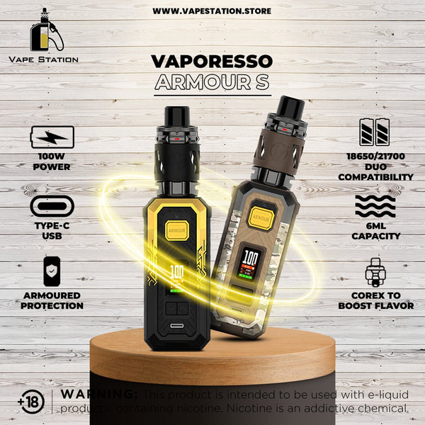 Vaporesso ARMOUR S Mod Kit (iTANK T Edition) 100W