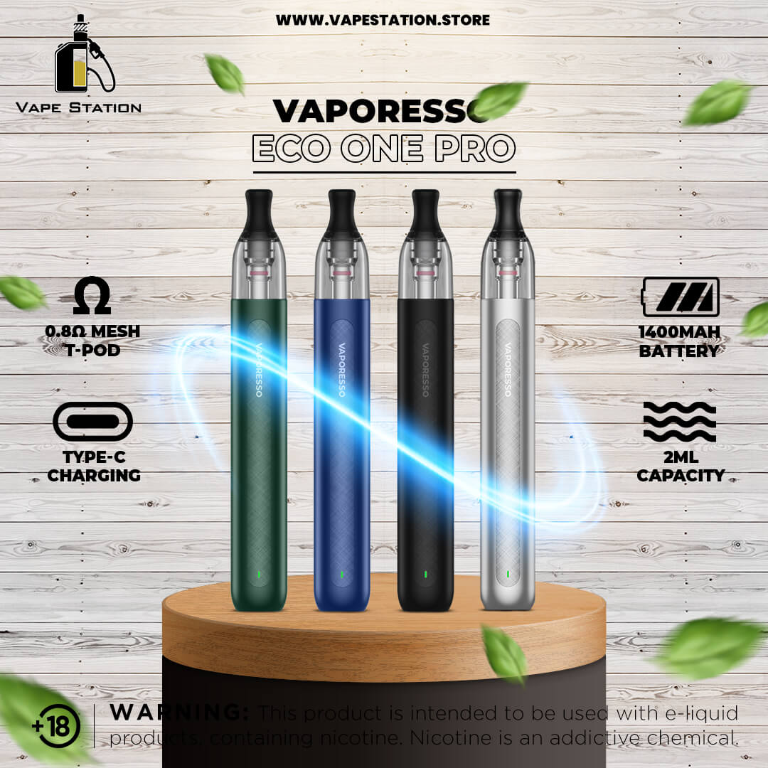 Vaporesso Eco One Pro Vs Eco One Vaporesso ECO ONE PRO Pod System Kit 1400mAh Vape Vaporesso Eco One Pro Vs Eco One Vaporesso ECO ONE PRO Pod System Kit 1400mAh Vape