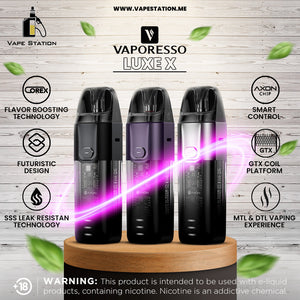 VAPORESSO LUXE X Pod System Kit 1500mAh