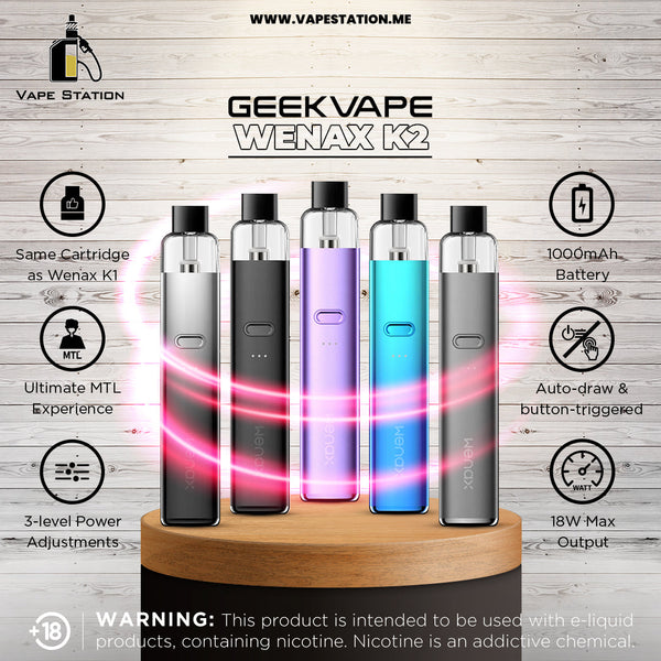 GeekVape WENAX K2 Pod Kit 1000mAh