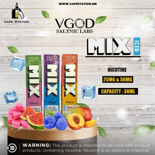 Strawberry Apple Iced By VGOD MIX (Saltnic)