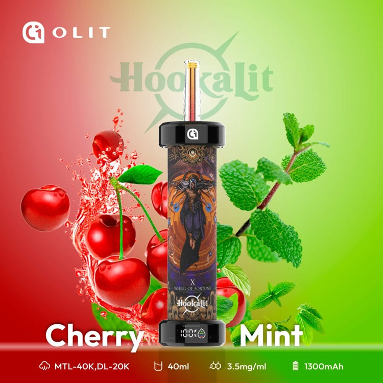 OLIT HookaLit 40,000 Puffs DTL Disposable Vape (3.5mg) - Hookah Lit