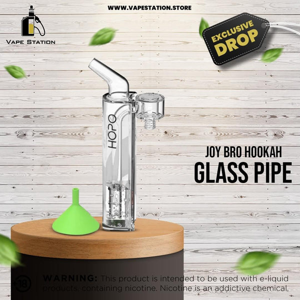 JOY Portable Hookah Glass Pipe