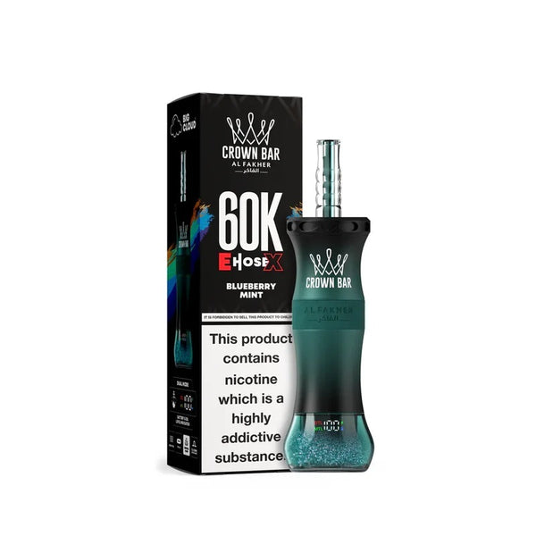 Al Fakher Crown Bar E-Hose X 60,000 Puffs Disposable Vape 6mg - Vape Station