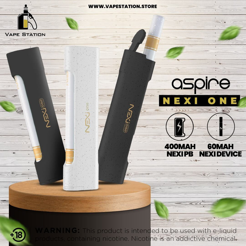 ASPIRE NEXI ONE Pod System Kit 400mAh Vape Station ASPIRE NEXI ONE Pod System Kit 400mAh Vape Station