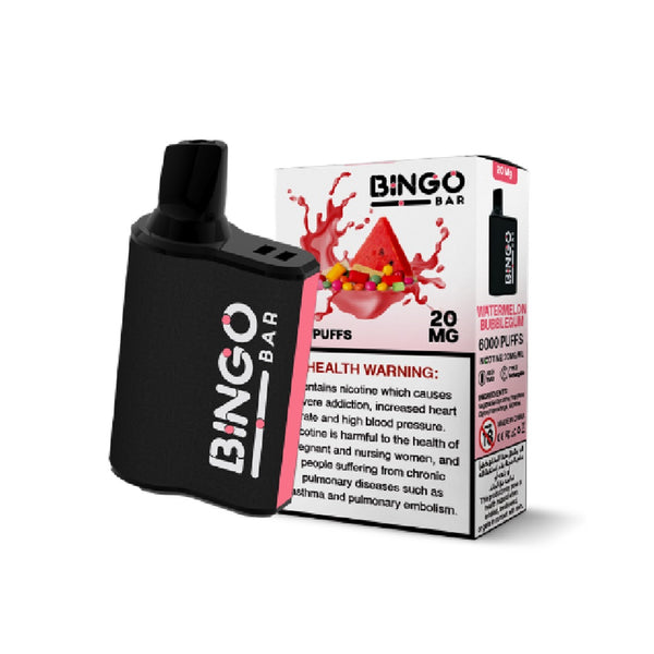 BINGO Bar 6000 Puffs Disposable Vape By VOUG (2% Nicotine)