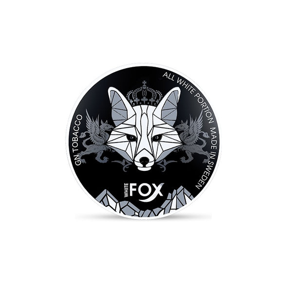 WHITE FOX Nicotine Pouches All White Slim & Mini Portion - Vape Station