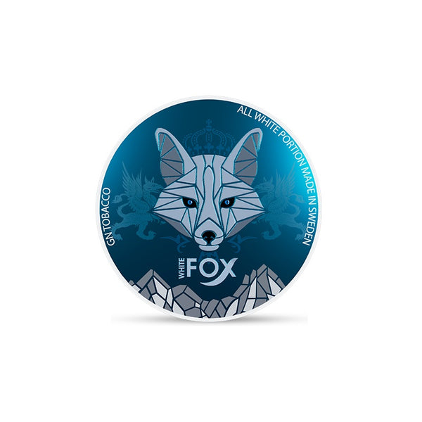 WHITE FOX Nicotine Pouches All White Slim & Mini Portion - Vape Station