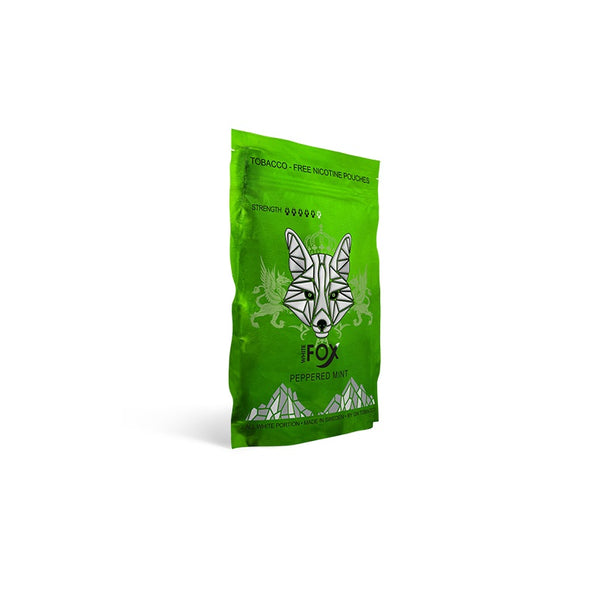 WHITE FOX Nicotine Pouches All White Slim & Mini Portion - Vape Station