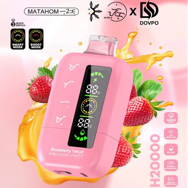 HIPAK 20,000 Puffs Disposable Vape by DOVPO