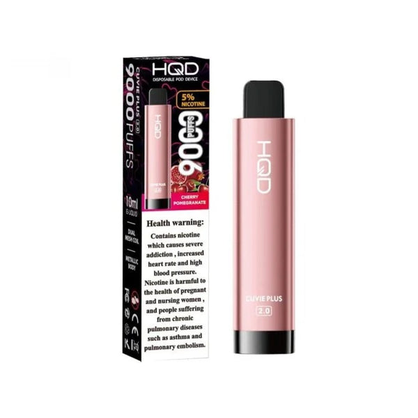 HQD Cuvie Plus 2.0 9000 Puffs 50mg Disposable Pod Device - Vape Station