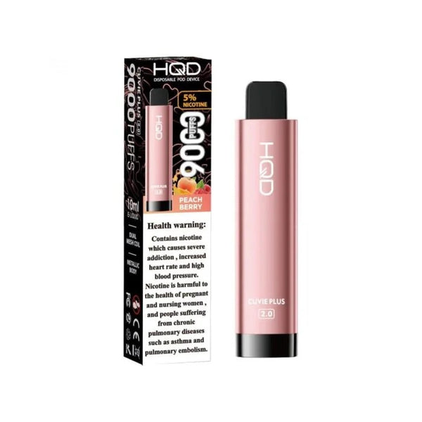HQD Cuvie Plus 2.0 9000 Puffs 50mg Disposable Pod Device - Vape Station