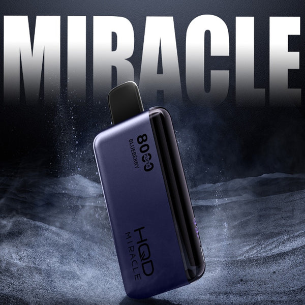 HQD Miracle 8000 Puffs Zero Nicotine (0mg) Disposable Vape