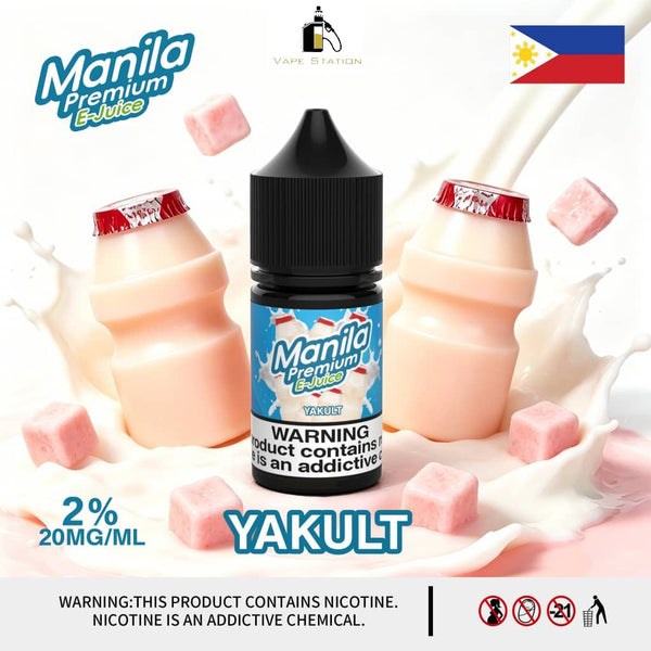 Yakult by Manila Premium E-Juice (Saltnic) - Vape Station