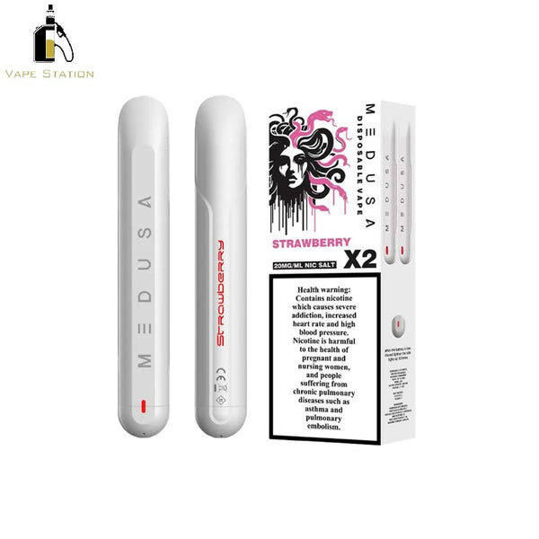 Medusa Disposable Vape X2 Pack 1000 Puffs Each 20MG