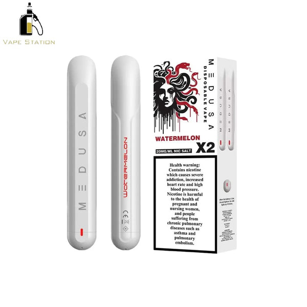 Medusa Disposable Vape X2 Pack 1000 Puffs Each 20MG