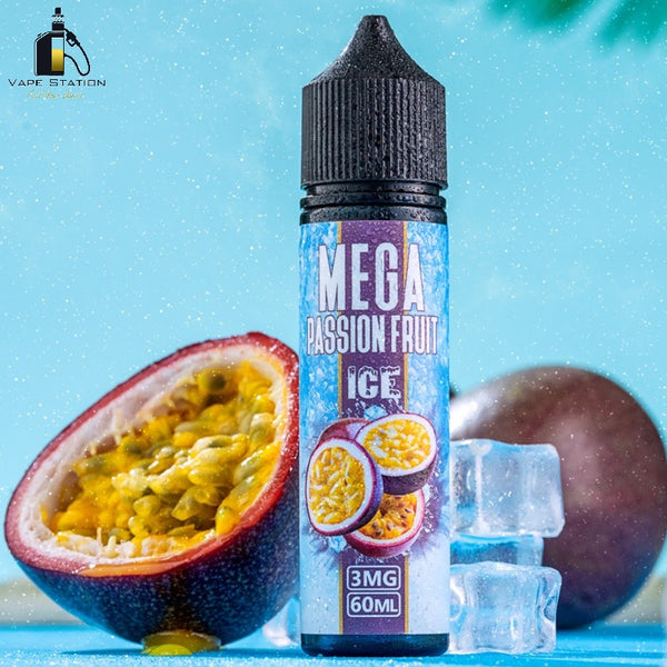 Mega Passion Fruit Ice by GRAND E-Liquids (Freebase)