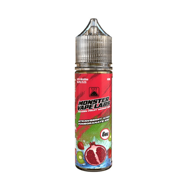 Strawberry Kiwi Pomegranate Ice Frozen Fruit Monster by MONSTER VAPE LABS