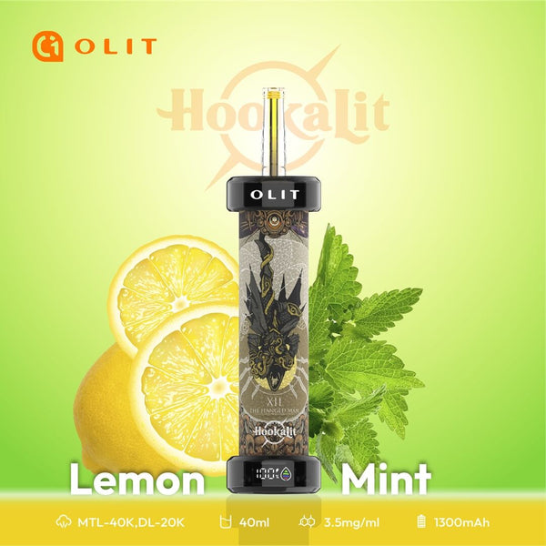 OLIT HookaLit 40,000 Puffs DTL Disposable Vape (3.5mg) - Hookah Lit