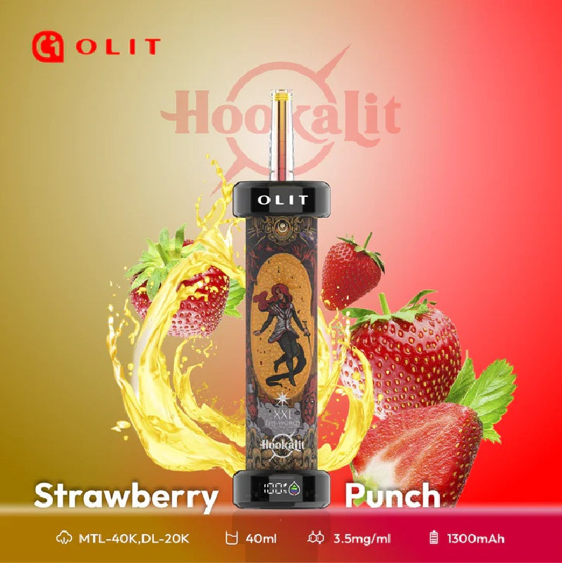 olit hookalit 40000 disposable vape 40ml HookaLit 40000 Puffs Disposable Vape – Vape Station