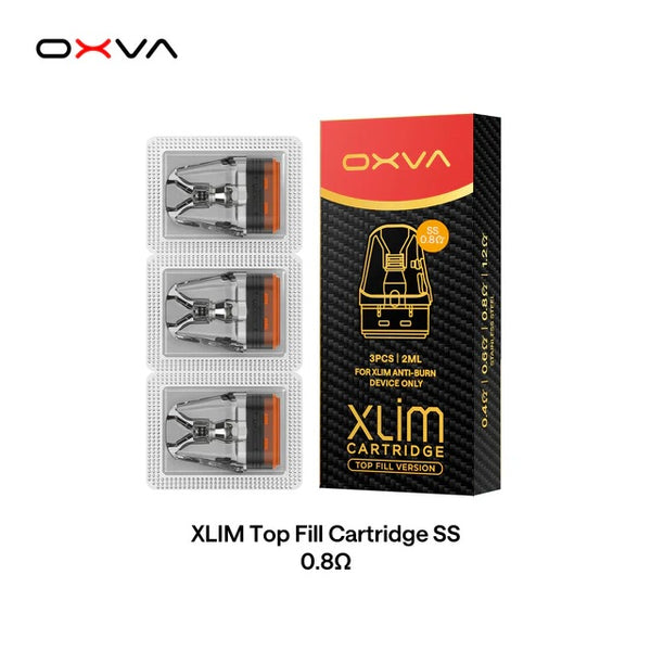 OXVA Xlim SS Cartridge Top Fill 2ml (3Pcs/Pack)