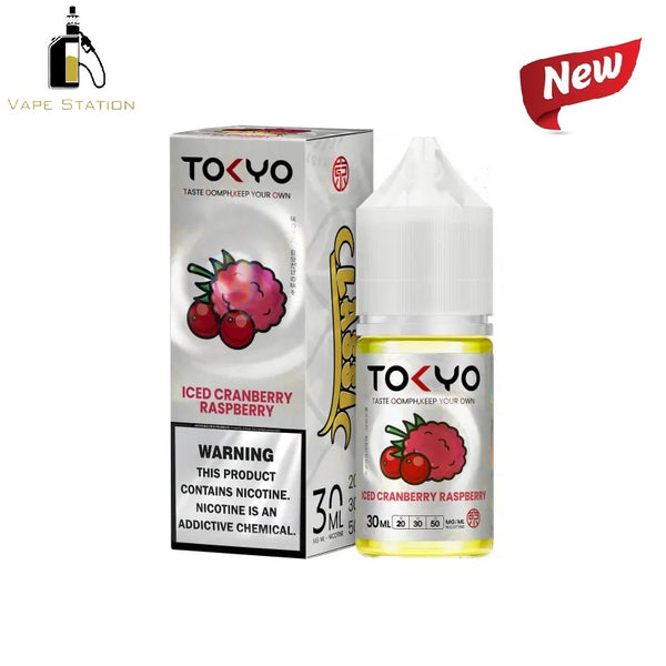 Iced Cranberry Raspberry by TOKYO (Saltnic)