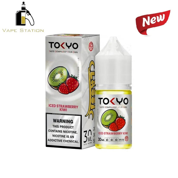 Iced Strawberry Kiwi by TOKYO (Saltnic)