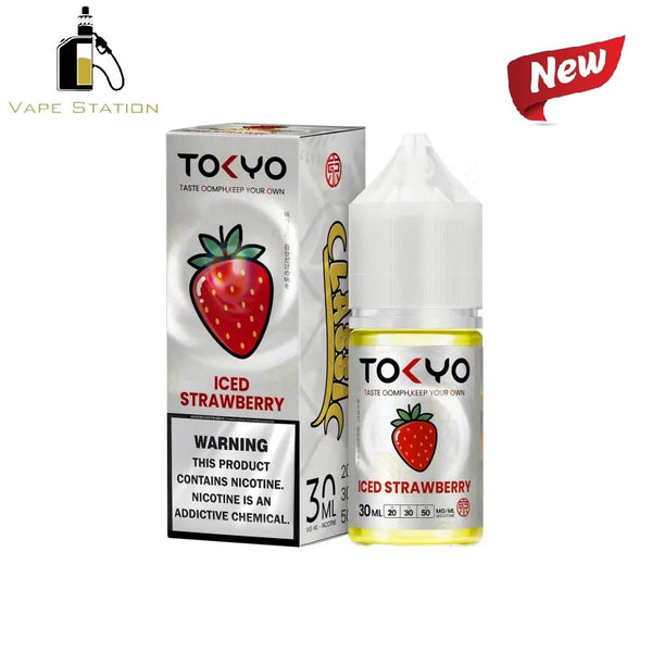 Iced Strawberry Yakult by TOKYO (Saltnic)