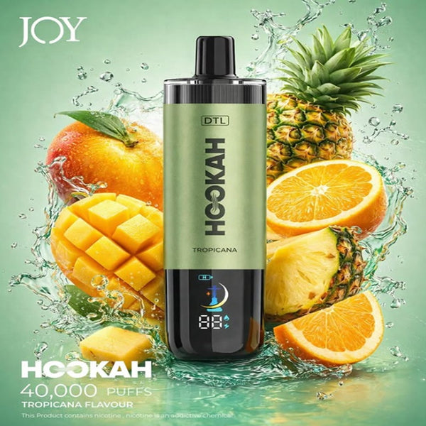 JOY Hookah DTL 40,000 Puffs Rechargeable Disposable Vape