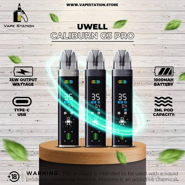 UWELL CALIBURN G3 PRO Pod System Kit 1000mAh