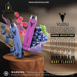 VUDU Boss Filter Rechargeable Disposable 5000 Puffs