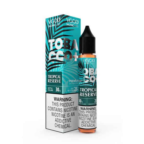 Tobacco + Plus Tropical Reserve By VGOD (Saltnic) - Vape Station