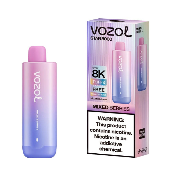 VOZOL Star 8000 Puffs Disposable Vape (Non-Rechargeable) - Vape Station