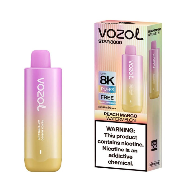 VOZOL Star 8000 Puffs Disposable Vape (Non-Rechargeable) - Vape Station