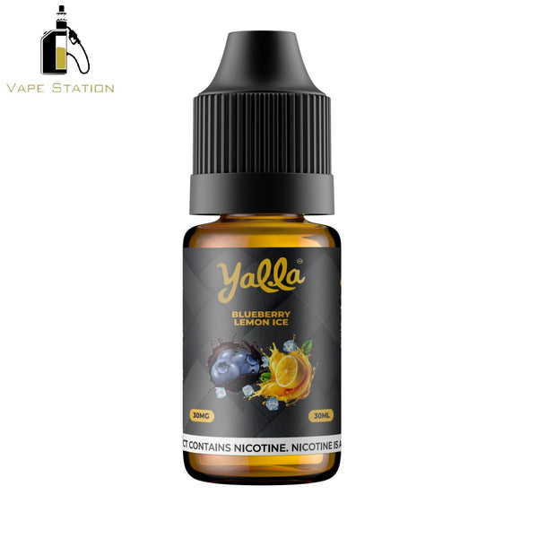 YALLA Blueberry Lemon Ice - Fusion 30ml (Saltnic) - Vape Station