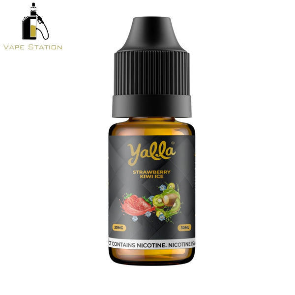 YALLA Strawberry Kiwi Ice - Fusion 30ml (Saltnic) - Vape Station