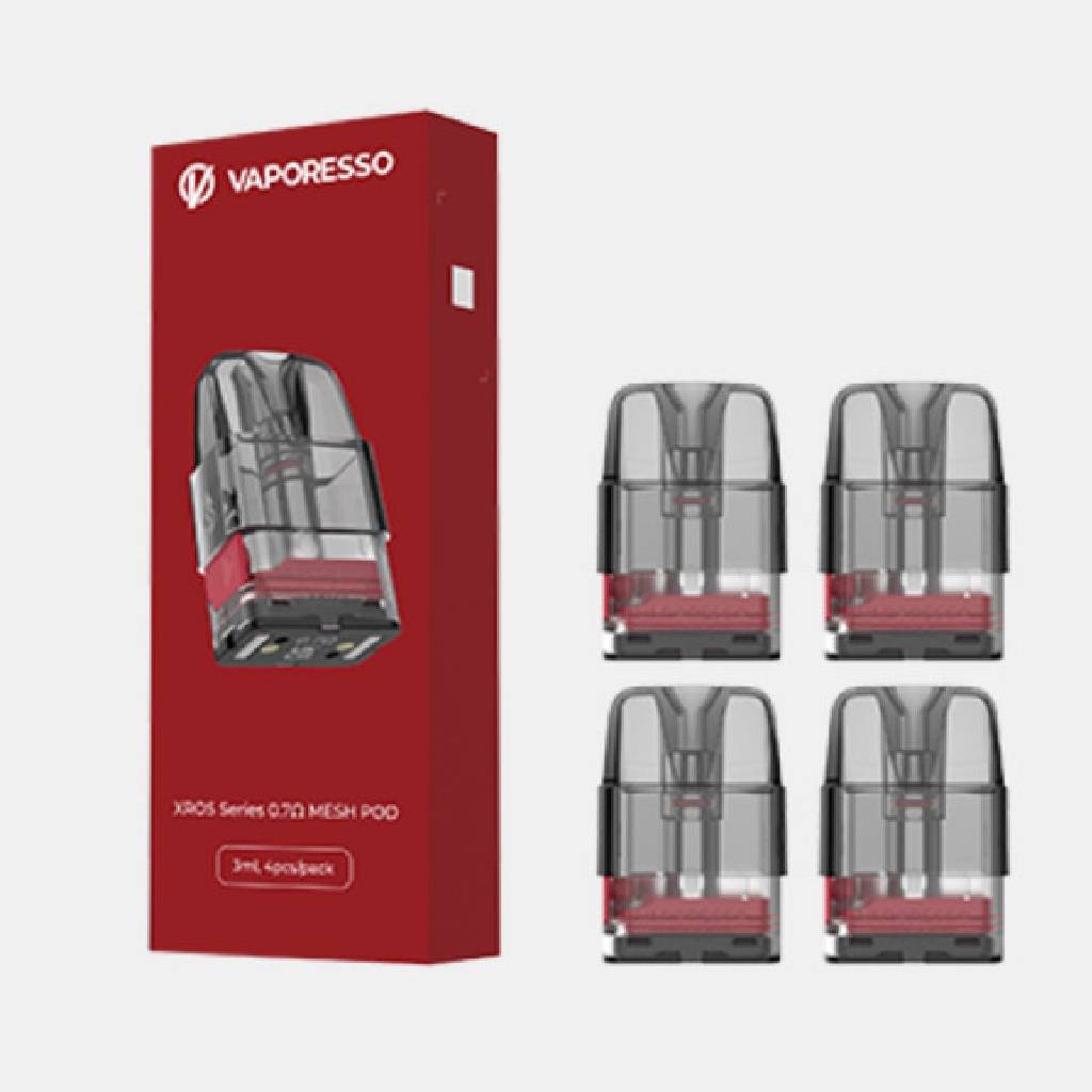 vaporesso xros 1 XROS Cartridge by Vaporesso - Pack of 4 disposable tanks with sealed coils main image 1