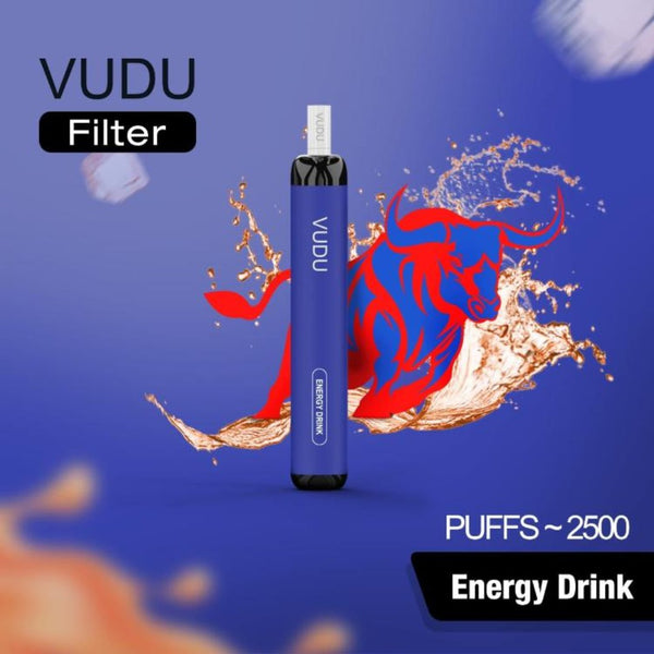 VUDU Filter Disposable 2500 Puffs (5% Nicotine) 50mg