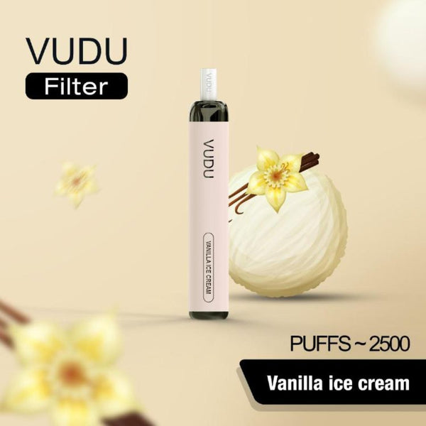 VUDU Filter Disposable 2500 Puffs (5% Nicotine) 50mg