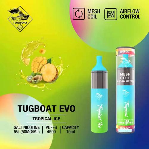 TUGBOAT EVO 4500 Puffs Disposable Vape