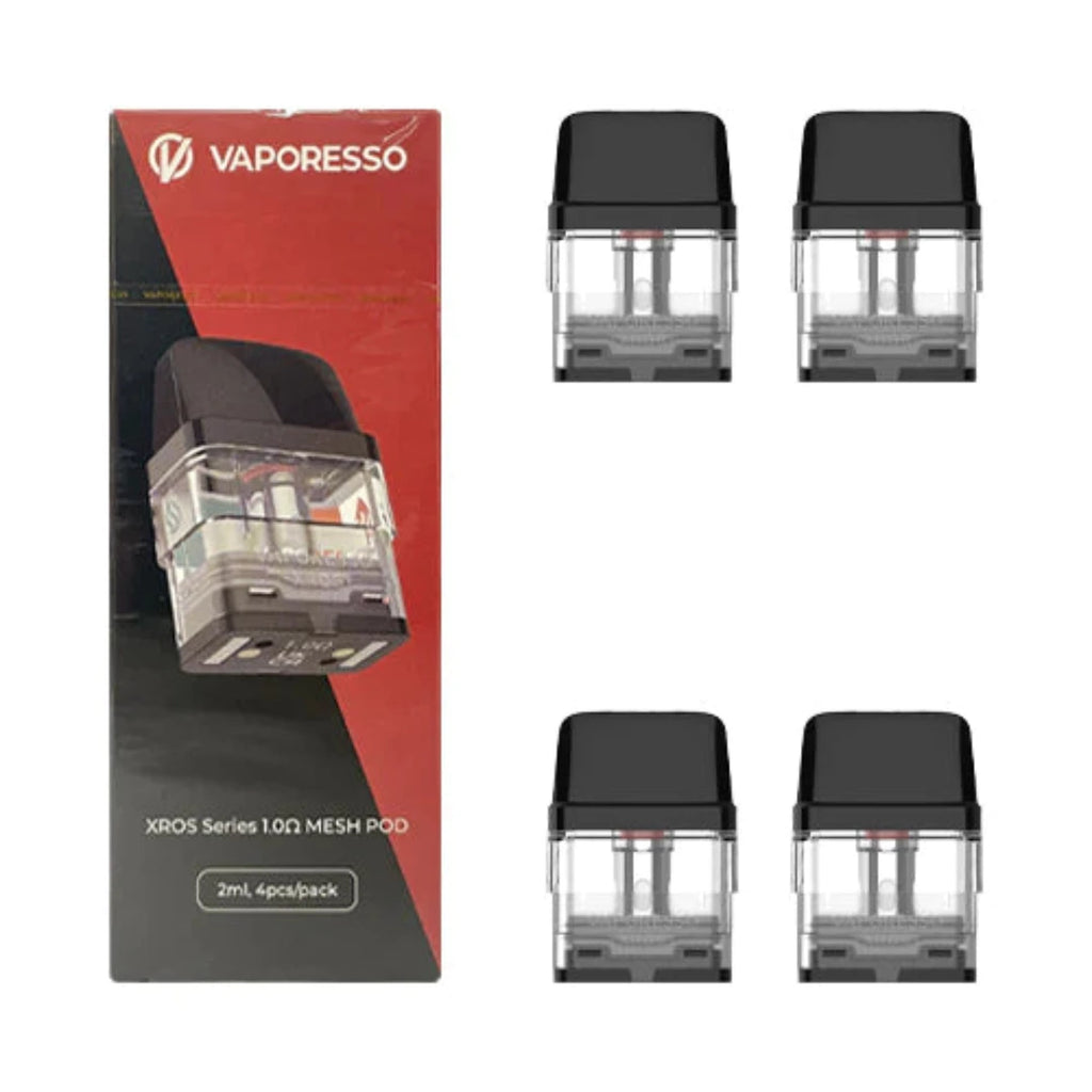 VAPORESSO XROS Replacement Pods 3ml 4pcs Vape Station VAPORESSO XROS Replacement Pods 3ml 4pcs Vape Station